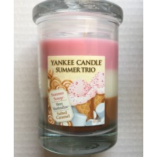 Yankee Candle SUMMER TRIO TUMBLER SUMMER SCOOP MERRY MARSHMALLOW SALTED CARAMEL   232889212631